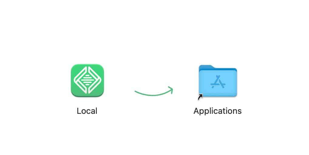 Install a downgraded version of Local by dragging the Local icon into your applications folder. 
