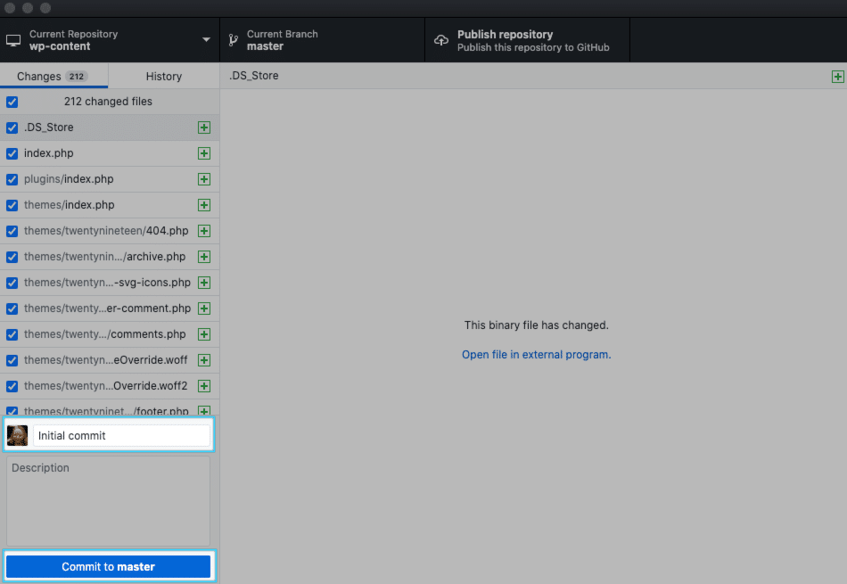 initial commit in GitHub Desktop
